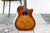 J.N Guitars BES-ACE DCB - Semi-Akoestische gitaar Dark Cherry Burst