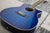 J.N Guitars BES-ACE TBB - Semi-Akoestische gitaar Transparant Blue (5374203429028)