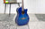 J.N Guitars BES-ACE TBB - Semi-Akoestische gitaar Transparant Blue (5374203429028)
