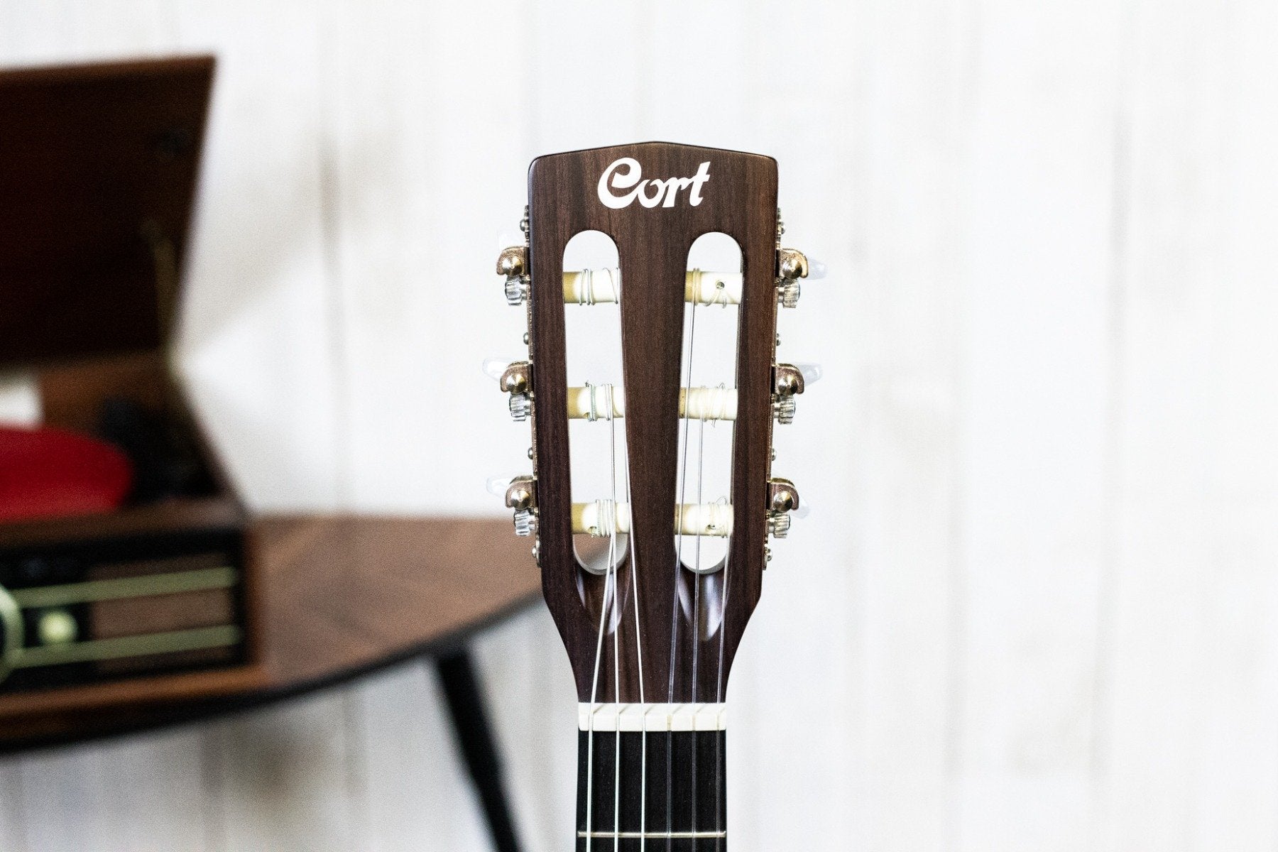 Cort CEC3 semi-akoestisch klassieke gitaar Naturel (5274534117540)