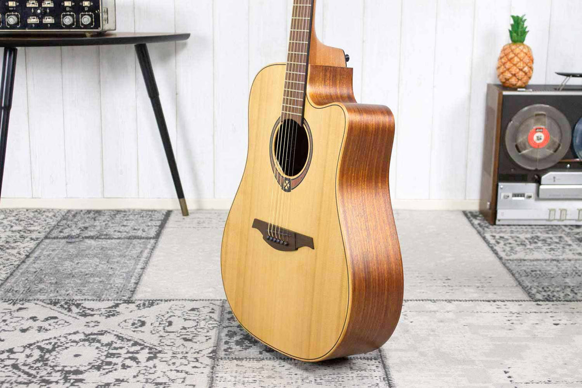 LAG T170DCE Dreadnought Semi-Akoestische gitaar (5374380834980)