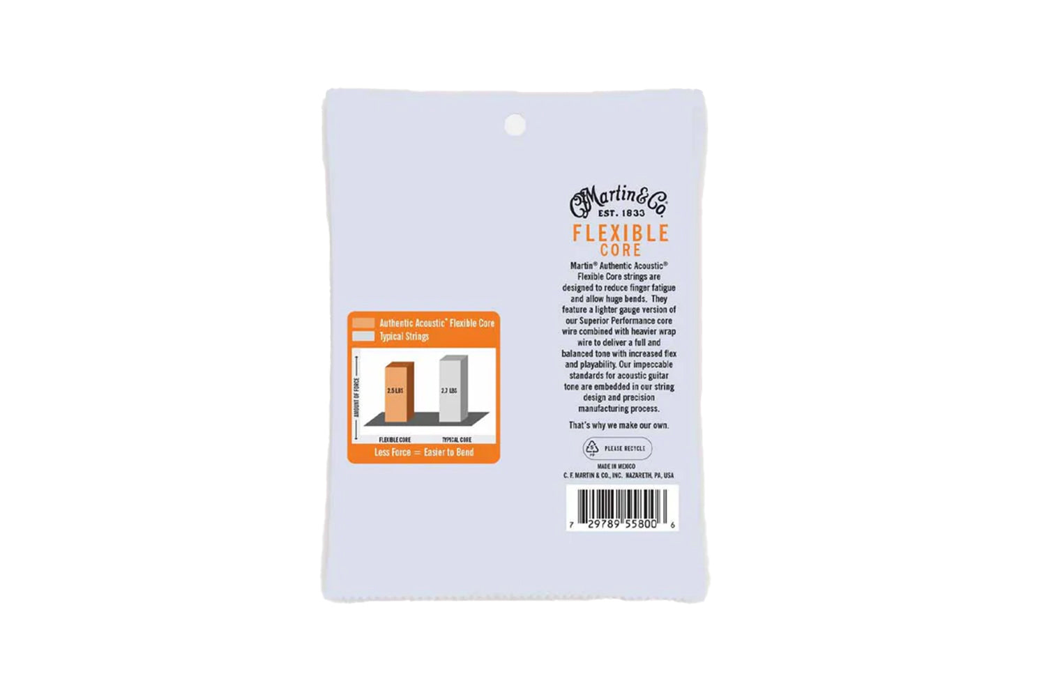 Martin MA535FX 011-052 Custom Light Phosphor Bronze