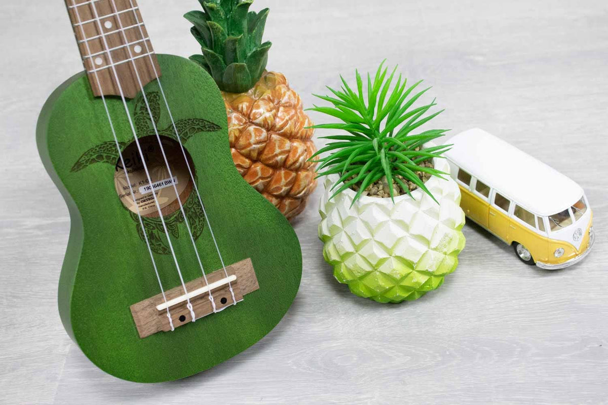 Ortega Keiki ukelele Groen (Forest Green) (5374179639460)