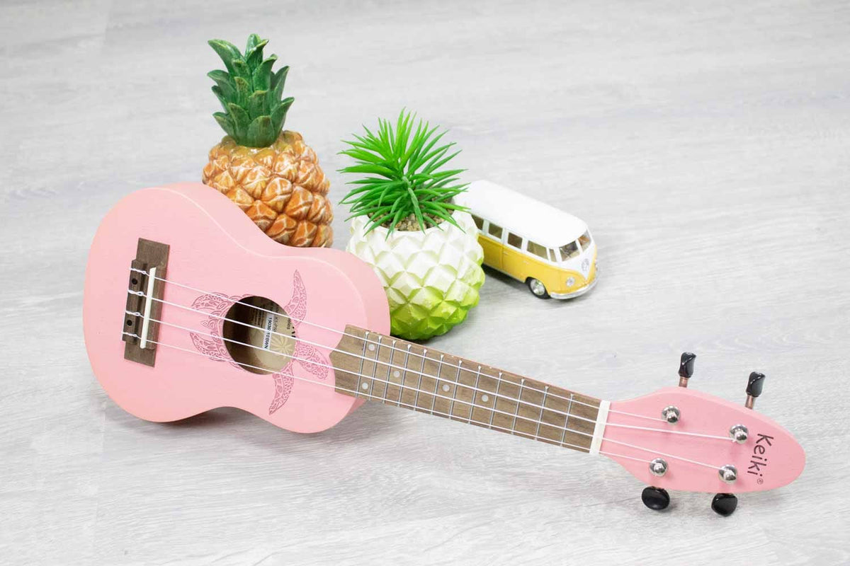 Ortega Keiki ukelele Roze (Pink) (5374223089828)