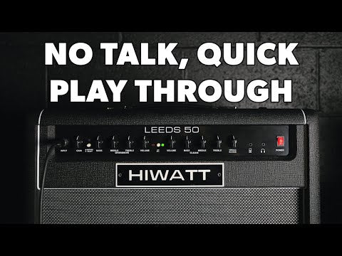 Hiwatt Leeds 50R Combo - 50W 2-Channel Combo with Spring ReverbEAN cod