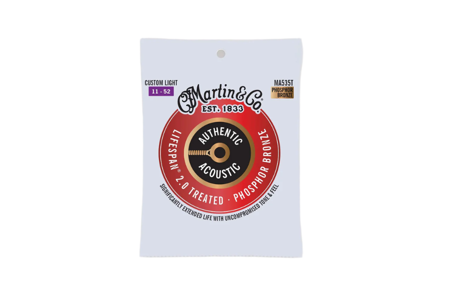 Martin MA540T 012-054 Light Lifespan Phosphor Bronze