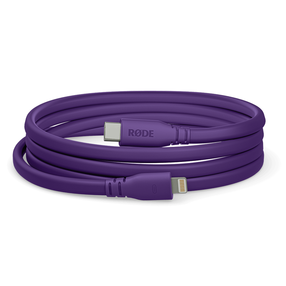 Rode SC19 - USB-C to Lightning kabel 1,5m Paars