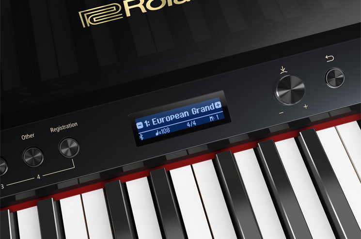 Roland LX705-PE Zwart Hoogglans digitale piano