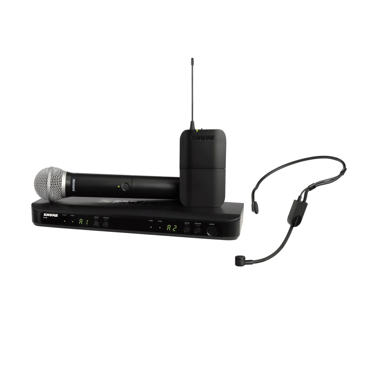 Shure BLX1288E/PGA31 draadloze combo set