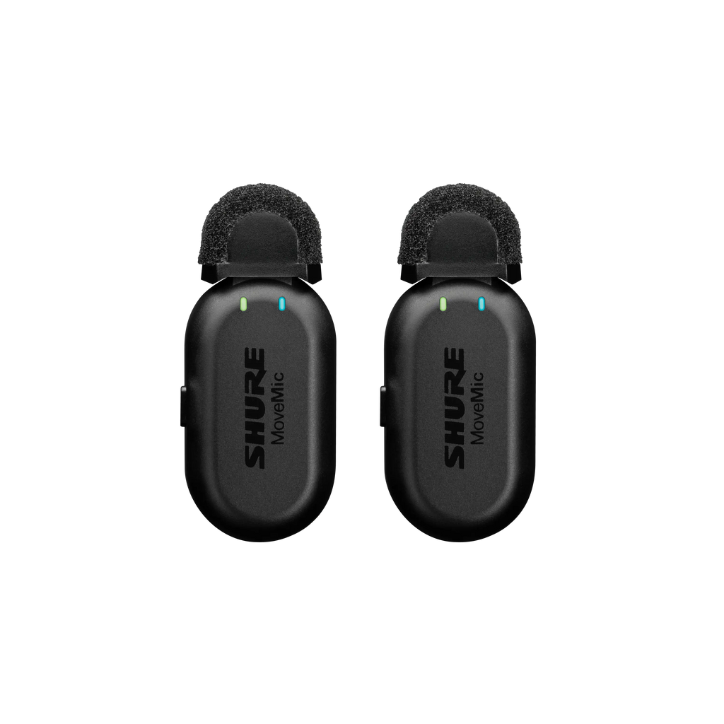 Shure MoveMic Two draadloze dasspeldset