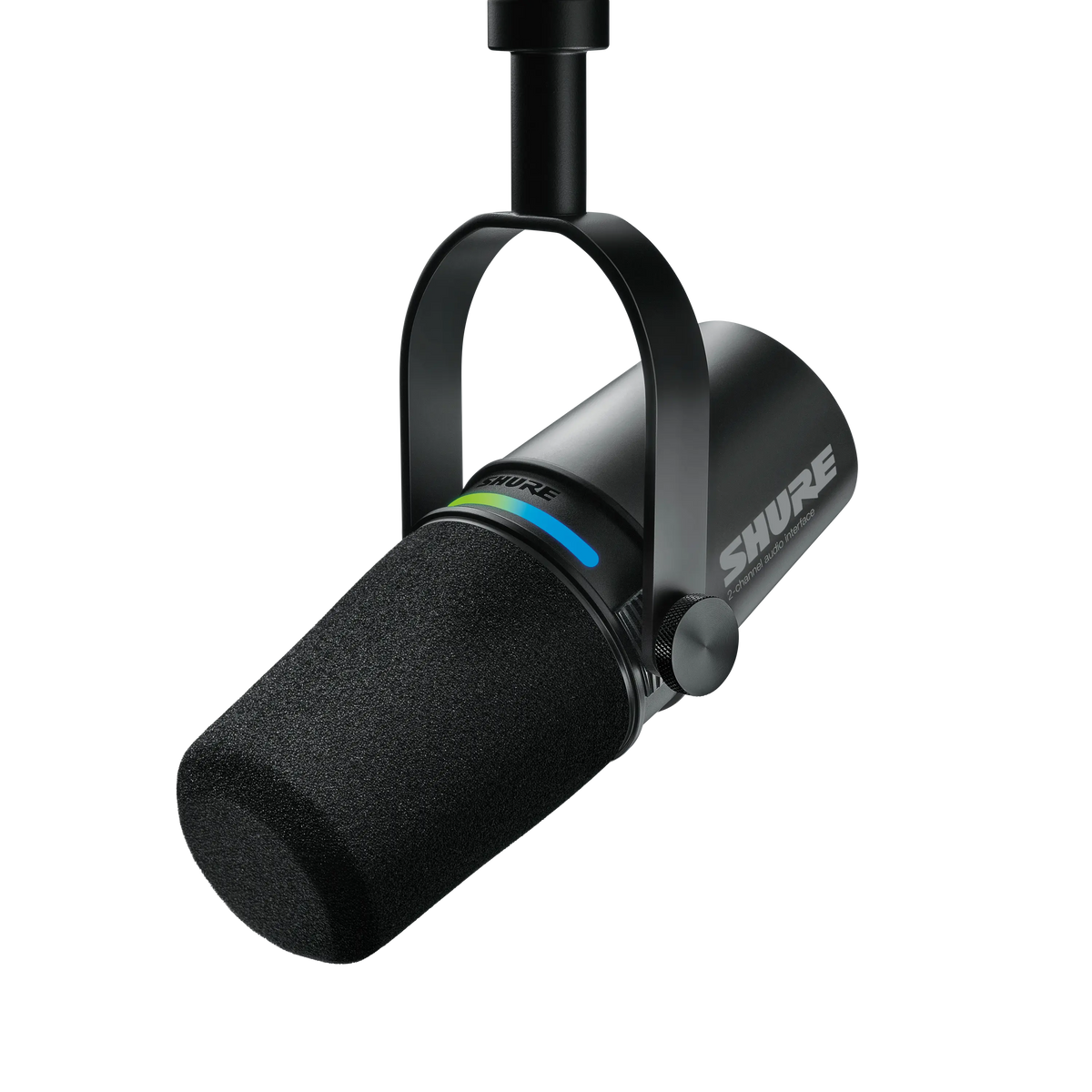 Shure MV7i USB-microfoon met interface