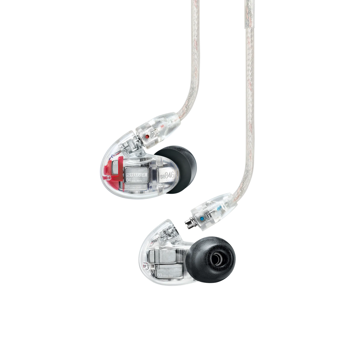 Shure SE846 Gen 2 in-ear monitor Clear