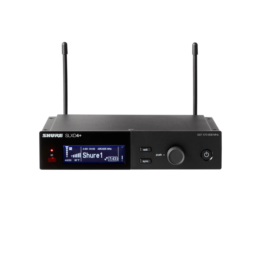 Shure SLXD4+ draadloze ontvanger