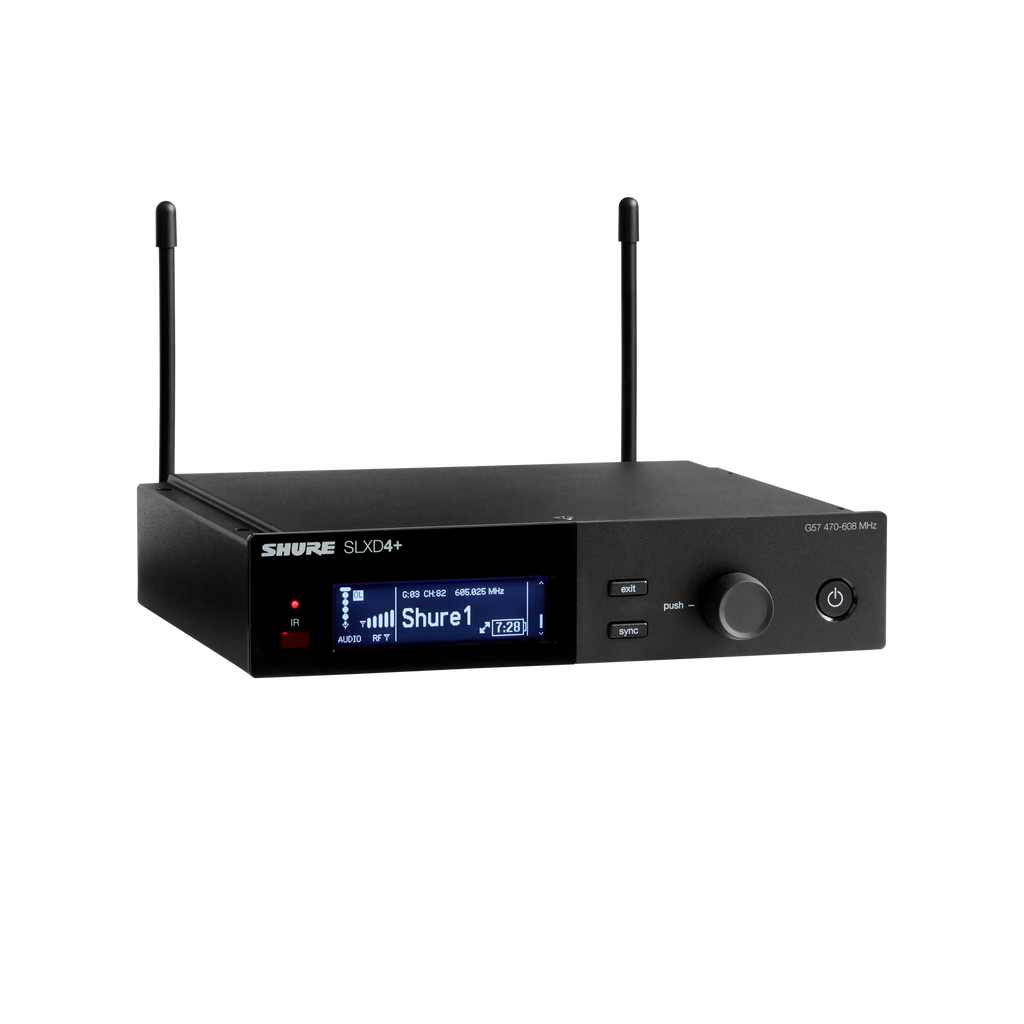 Shure SLXD4+ draadloze ontvanger