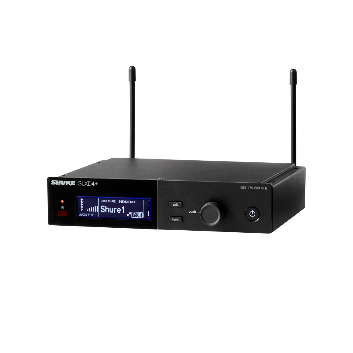 Shure SLXD4+ draadloze ontvanger