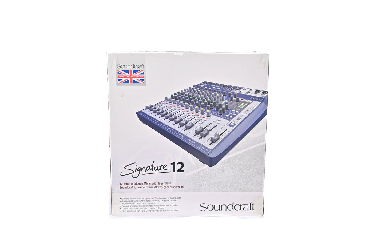 Soundcraft Signature 12 mengpaneel Occasion