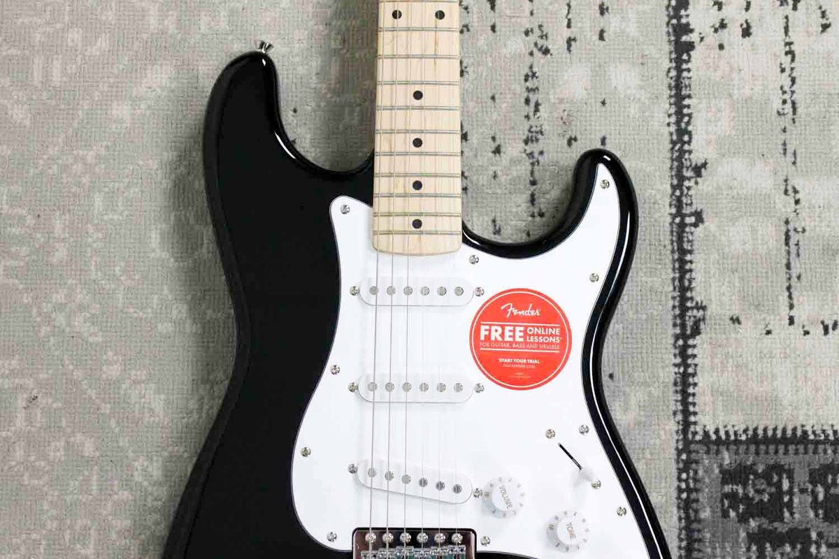 Squier Affinity Stratocaster Black MN (5452561907876)