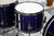 Tama Superstar Hyperdrive Duo 20" 4-delige Shell Set Satin Blue Stripe (5463245127844)