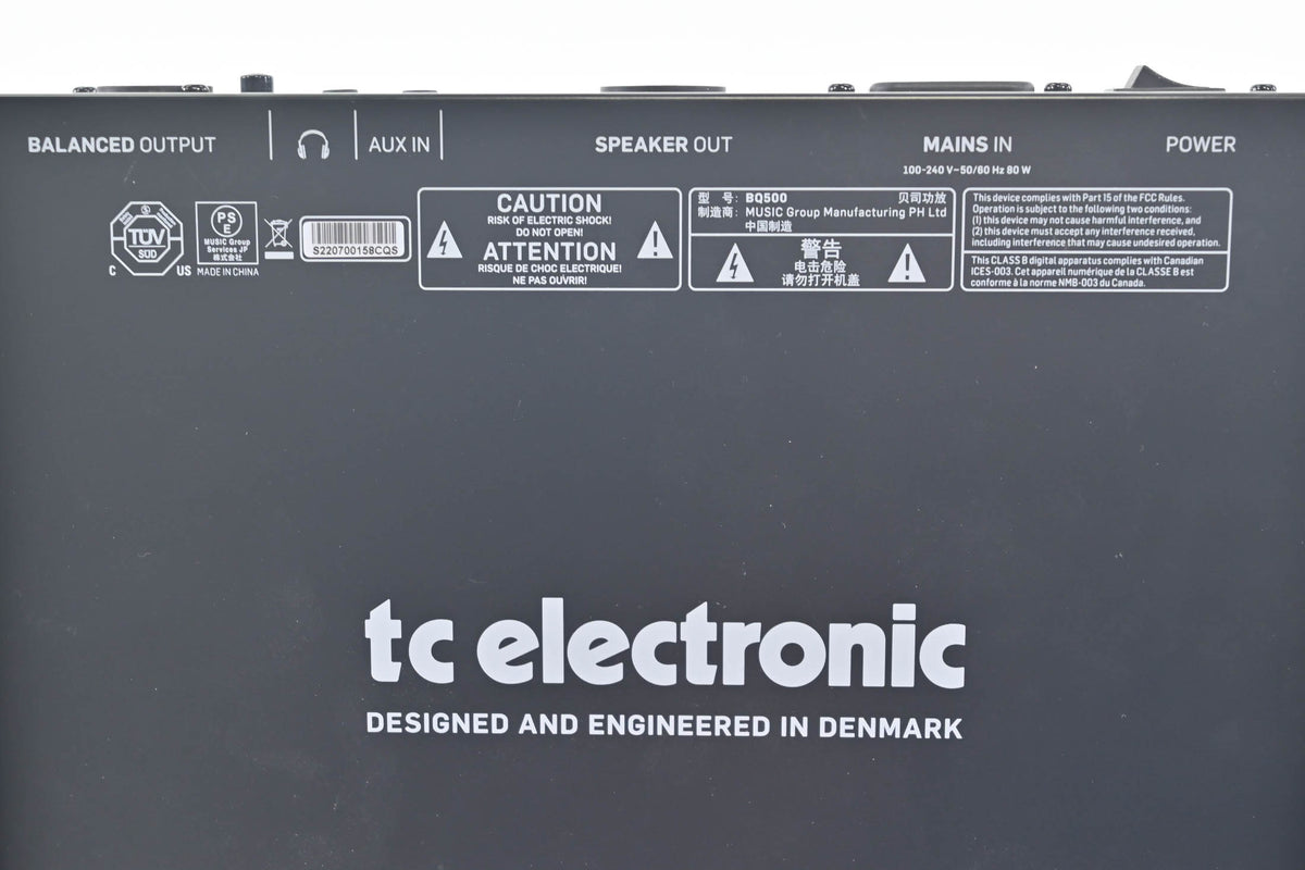 TC Electronic Thrust BQ500 Occasion