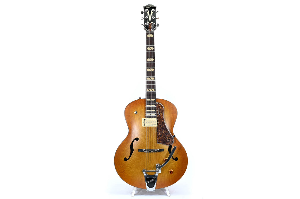 Godin 5th Avenue Jumbo P-Rail Harvest Gold