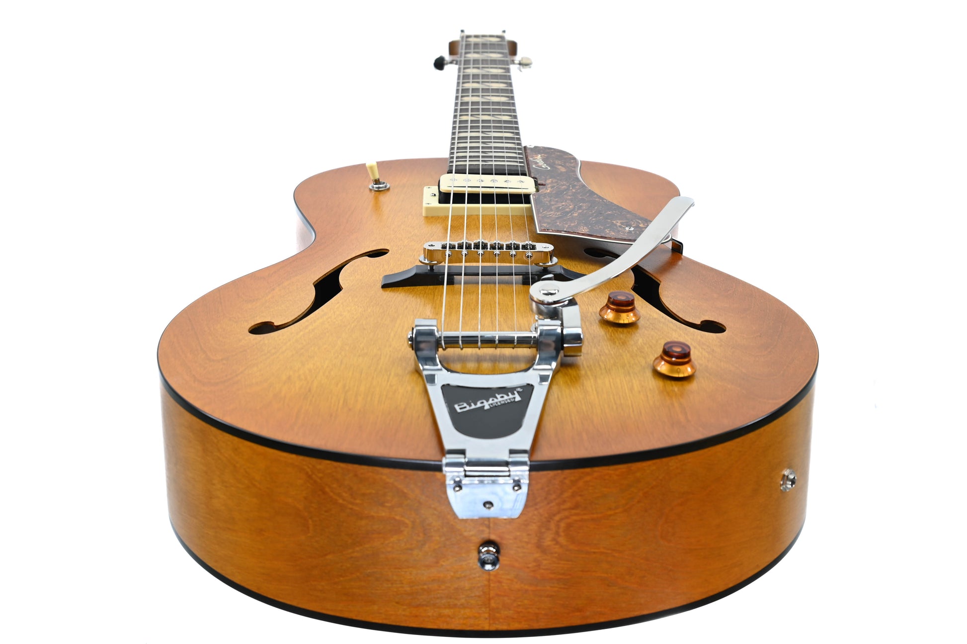 Godin 5th Avenue Jumbo P-Rail Harvest Gold