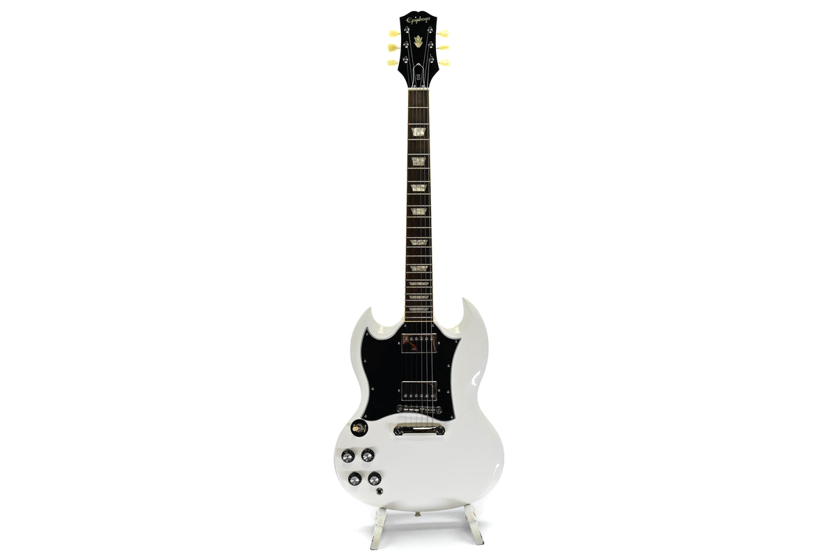 Epiphone SG Standaard White linkshandig