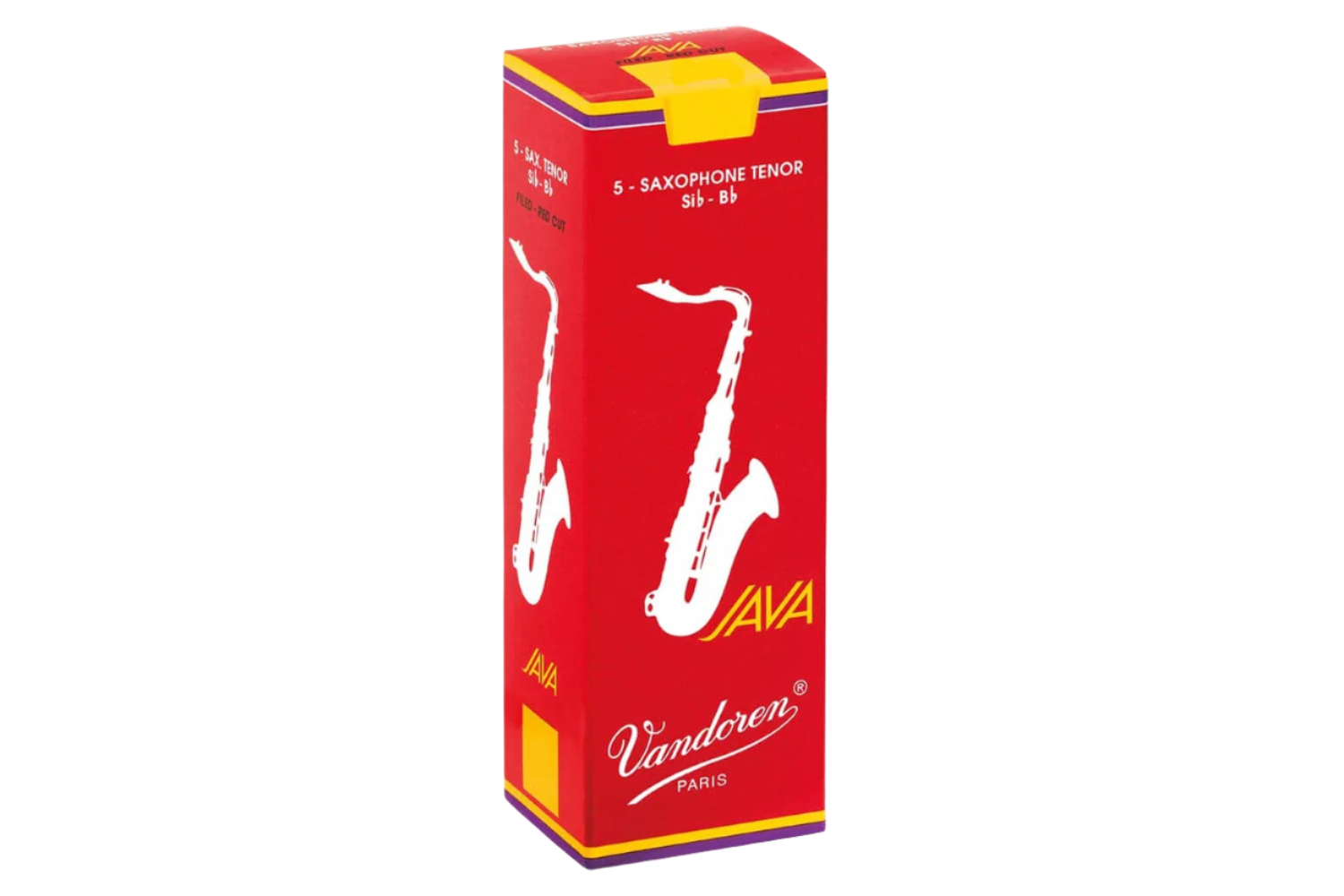 Vandoren 2 JAVA RED rieten voor Tenorsaxofoon 5 stuks