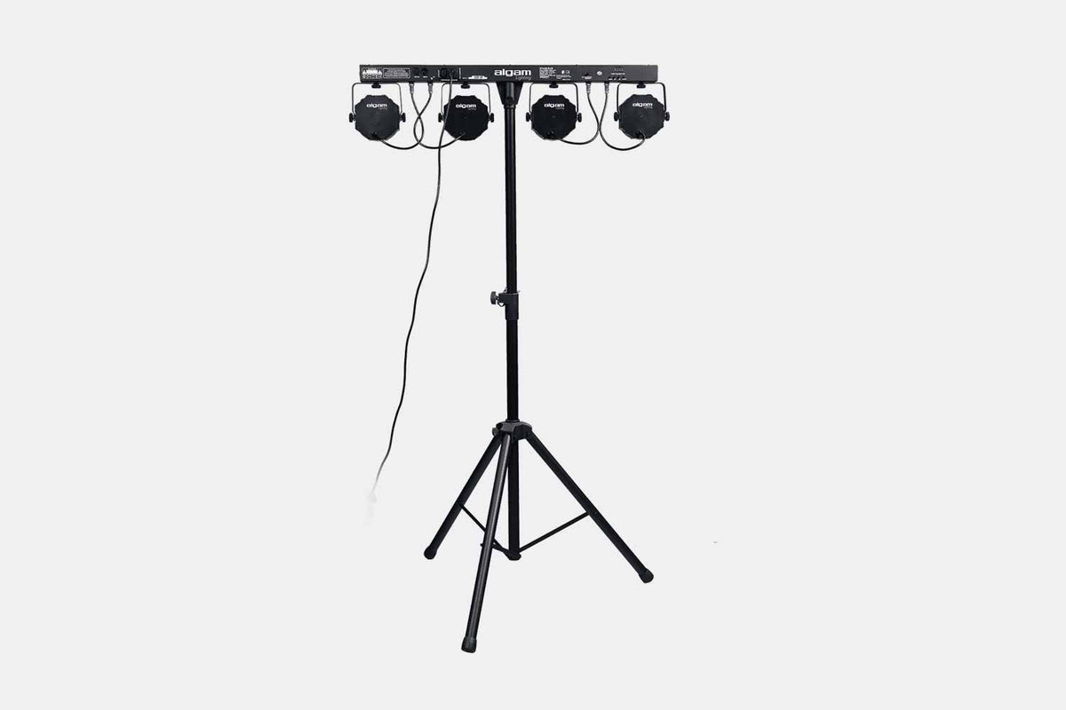 Algam Lighting STAGE-BAR - LED projectoren op stand en footswitch