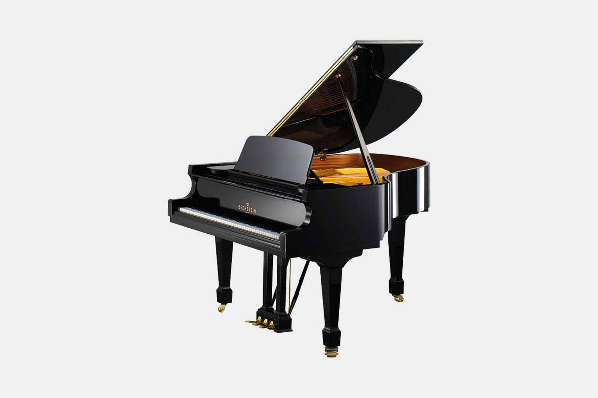 C. Bechstein A-175 Zwart Hoogglans Vleugel