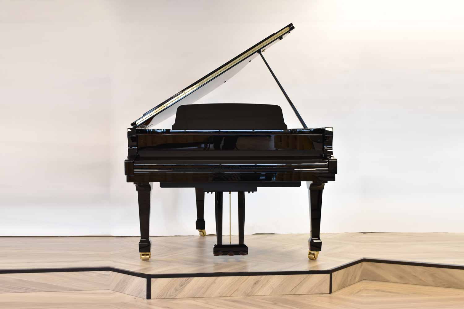 C. Bechstein A-160 Zwart Hoogglans Vleugel
