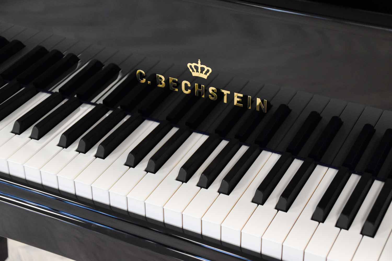 C. Bechstein A-160 Zwart Hoogglans Vleugel