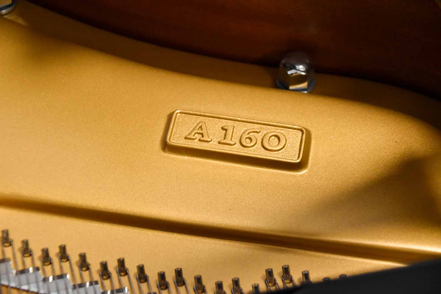 C. Bechstein A-160 Zwart Hoogglans Vleugel