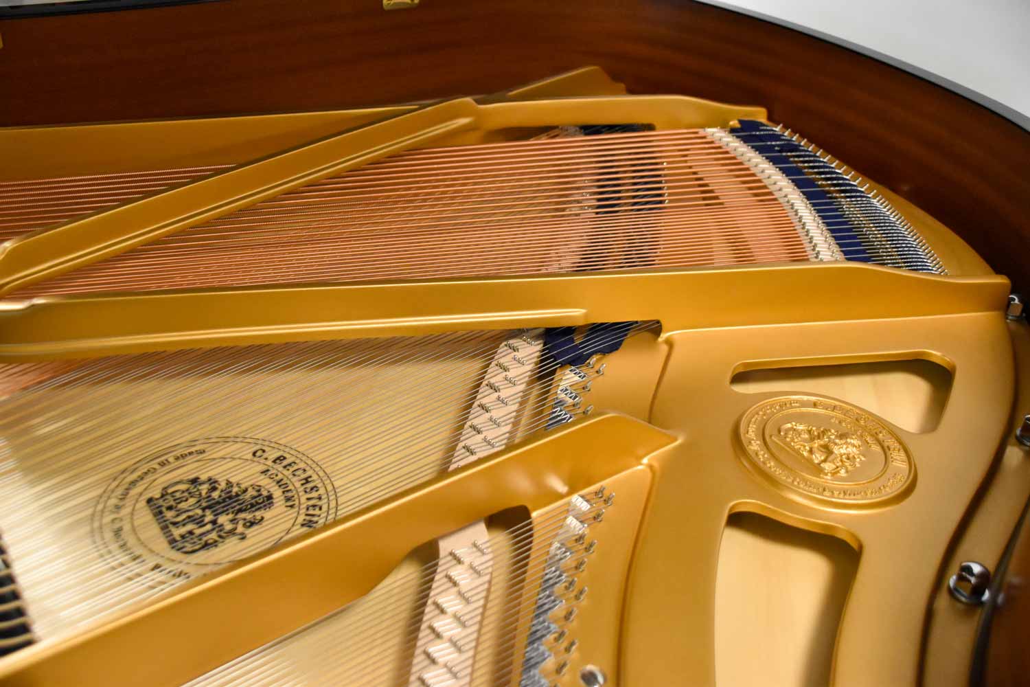 C. Bechstein A-160 Zwart Hoogglans Vleugel