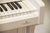 Perzina UP-122 Wit Hoogglans Piano