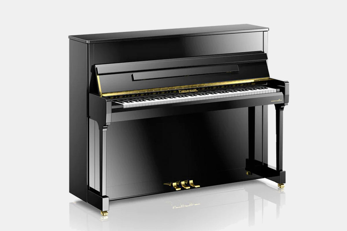 Zimmermann S2 Hoogglans Zwart Silent Piano