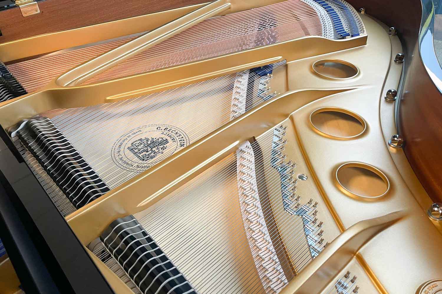 C. Bechstein A-175 Zwart Hoogglans Vleugel